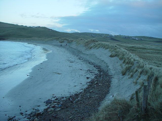 Scousburgh Sands Beach - Shetland Islands