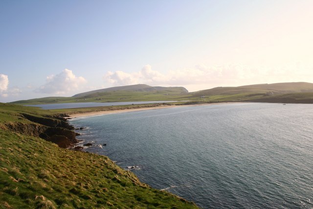 Scousburgh Sands Beach - Shetland Islands