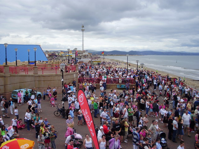 Rhyl Beach - Clwyd