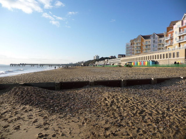 Boscombe Pier Beach (Bournemouth) - Dorset