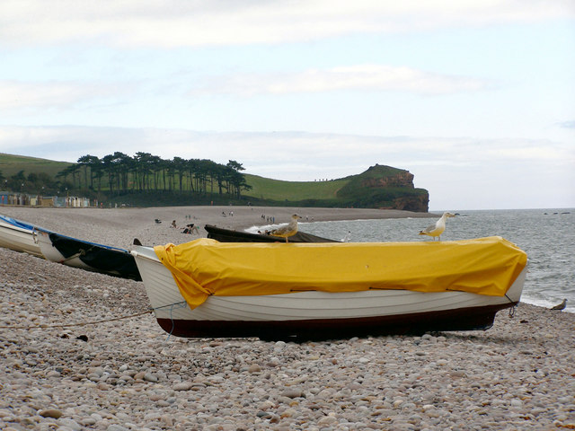 Buddleigh Salterton Beach Photo Uk Beach Guide