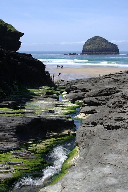 Trebarwith Strand Beach - Cornwall