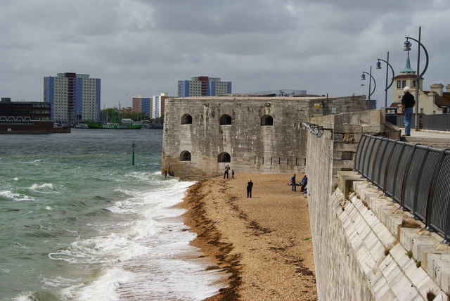 Old Portsmouth Beach - Hampshire