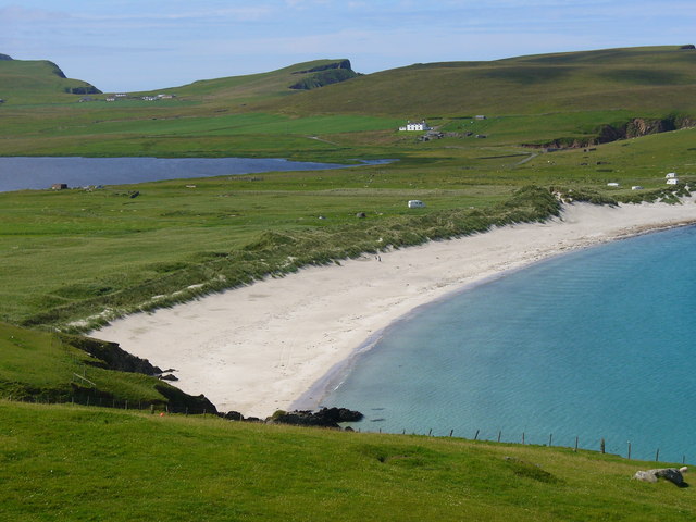 Scousburgh Sands Beach - Shetland Islands