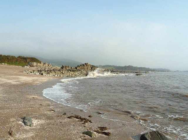 The incoming tide at White Bay