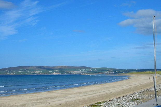 Banna Strand, Co Kerry Ireland, Looking North towards Ballyheigue