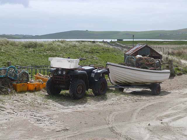 Scousburgh Sands Beach - Shetland Islands