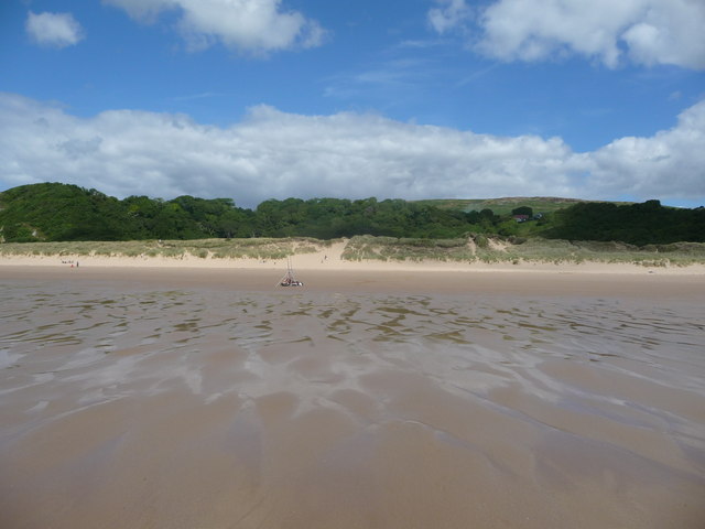 Nicholaston Burrows Beach - Glamorgan