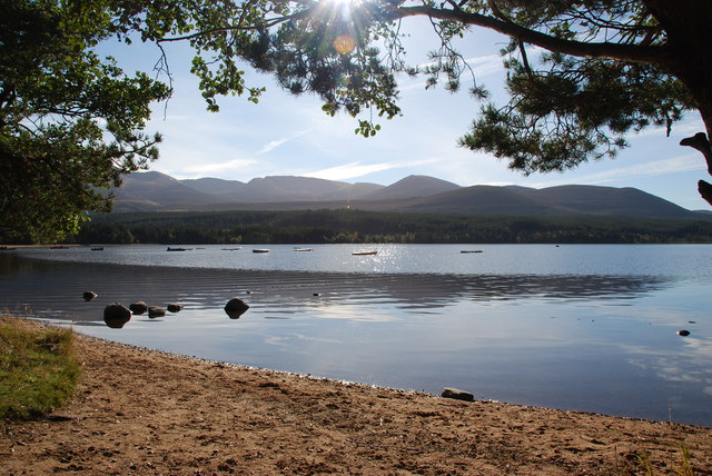 Loch Morlich Beach - Highland