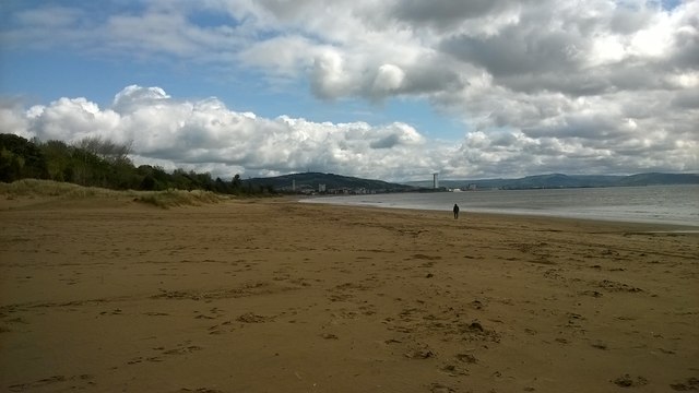 Sketty Lane Beach (Swansea Bay) - Glamorgan
