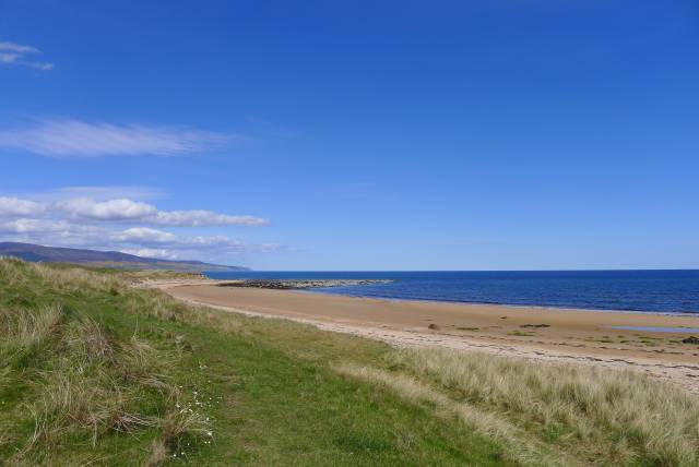 The John O'Groats Trail setting off north of Brora Photo | UK Beach Guide