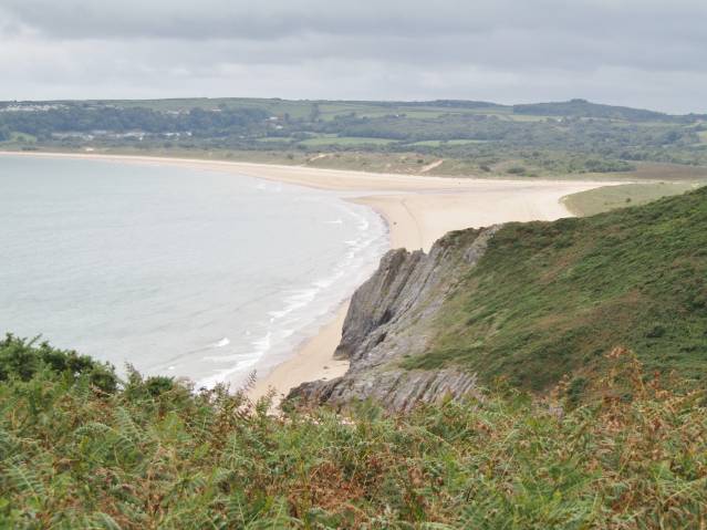 Nicholaston Burrows Beach - Glamorgan