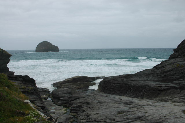 Trebarwith Strand Beach - Cornwall