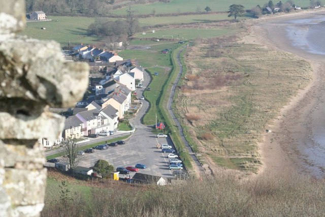 Llansteffan Beach - Carmarthenshire